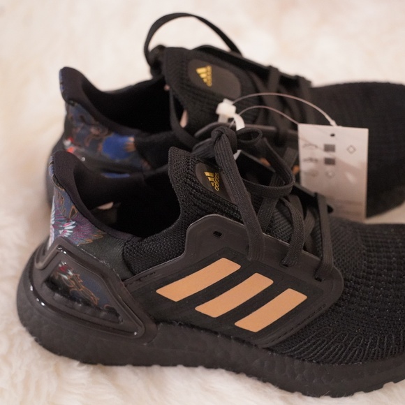 Adidas Ultra Boost 20 Chinese New Year Black Gold Men\'s US Size 4 NWT main image 6